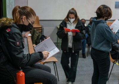 Lectura de teatro en voz alta